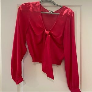 Express Hot Pink Blouse